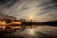 "Oak Moon Over Somesville"